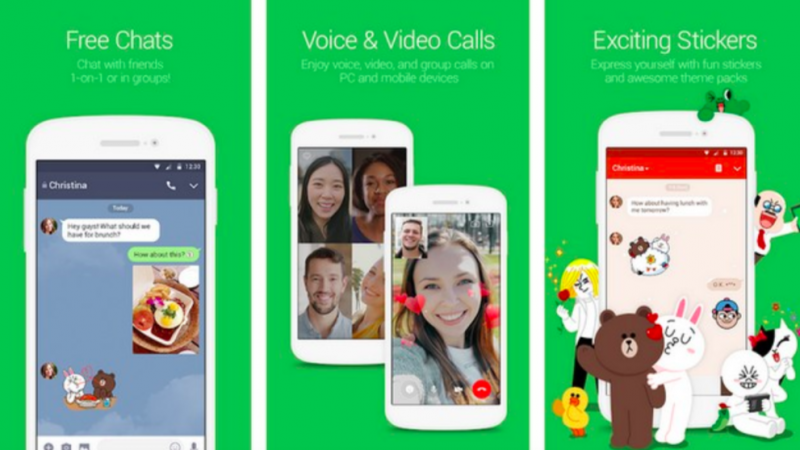 Line-video-chat