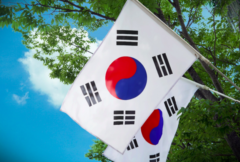Korean-flags