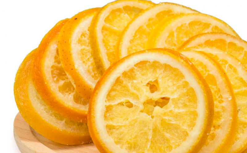 柳橙片-成品-果乾-製作-步驟